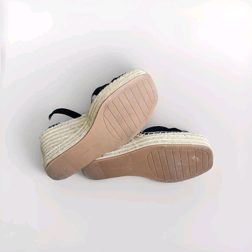 Kenneth Cole New York Womens SOL Ankle Strap Casual Wedge Heels Size 8 BHFO 8088 - Picture 6 of 8